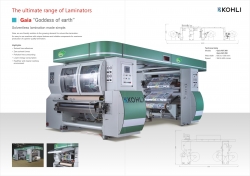 NEW SOLVENTLESS LAMINATOR AVAILABLE AT  K-SHOW 2019